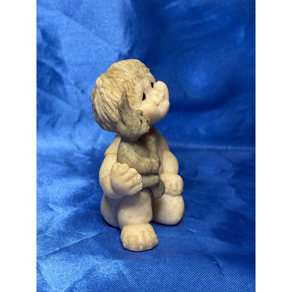 Quarry Kid Ricky Some Bunny Boy Holding Stuffed Rabbit - Picture 4 of 7